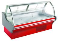 L'épicerie de poissons montre le réfrigérateur avec la température de 2~8 ℃/des coffrets étalage d'épicerie