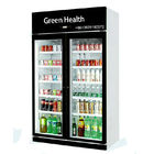Les boissons montrent le matériel de réfrigération en verre adapté aux besoins du client de porte de Beverge de supermarché